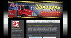 Desktop Screenshot of flanaganstowing.com