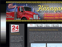 Tablet Screenshot of flanaganstowing.com